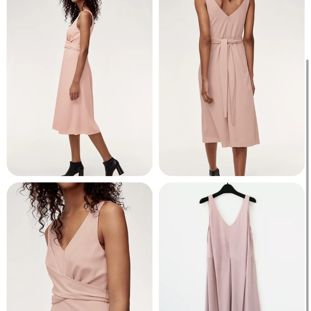 Aritzia Darcell dress BLACK Size S - Picture 3 of 3